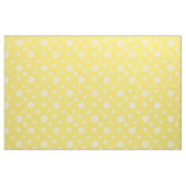 Daisy Blume Yellow White Summer Pattern Stoff (Fat Quarter (45,7 x 55,9 cm))