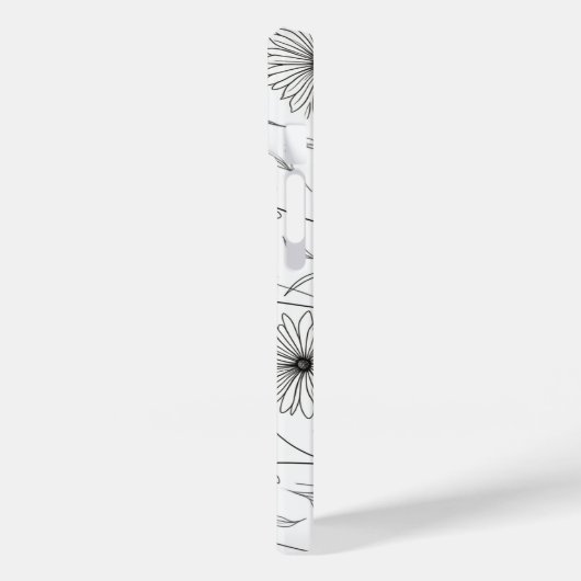 Daisy Blume zeichnend iPhone 14 Hüllen (Rückseite / Links)