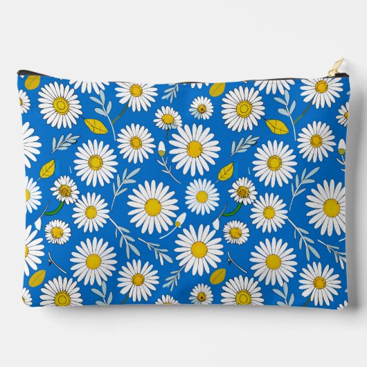 Daisy-Blume Zubehörtasche (Rückseite)