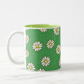 Daisy-Blume Zweifarbige Tasse (Links)