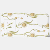 Daisy-Blumen-Monogramm-Einzigartiges Case-Mate iPh iPhone Hülle (Rückseite (Horizontal))