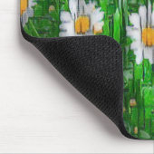 Daisy-Blumengarten Mousepad (Ecke)