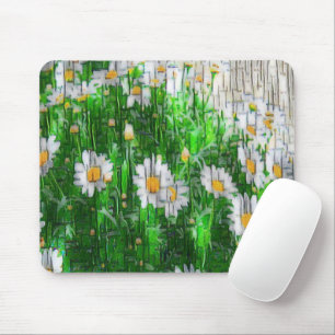 Daisy-Blumengarten Mousepad
