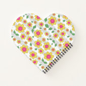 Daisy Blumenkinder zeichnete fröhlichen Frühling C Notizblock (Rückseite)