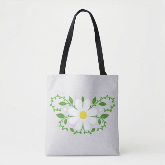 Daisy-Blumenmuster Tasche (Vorderseite)