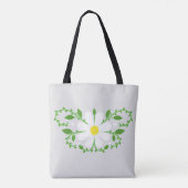 Daisy-Blumenmuster Tasche (Rückseite)
