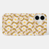 Daisy Boho Floral Case-Mate iPhone Hülle (Rückseite (Horizontal))