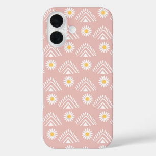Daisy Boho Floral iPhone 16 Hülle