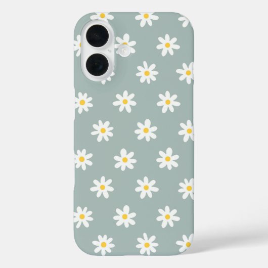 Daisy Boho Floral Case-Mate iPhone Hülle (Rückseite)