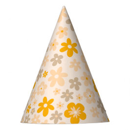 Daisy Boho Floral Foto 1. Geburtstag Partyhütchen