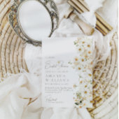 Daisy Boho Wildblume Modernes Brautparty Einladung