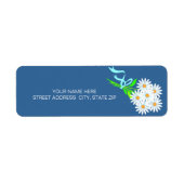Daisy Bouquet Address Mailing Labels (Vorne)