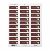 Daisy Bouquet Address Mailing Labels (Vorne)