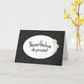 Daisy Bouquet auf Polka Dots Karte (Gelbe Blume)