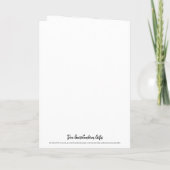 Daisy Bouquet “Happy Mother’s Day” Card Karte (Rückseite)