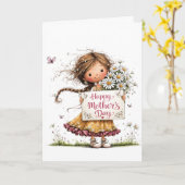 Daisy Bouquet “Happy Mother’s Day” Card Karte (Gelbe Blume)