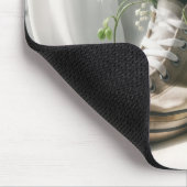 Daisy Bouquet in weißem Sneaker Mousepad (Ecke)