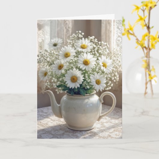 Daisy Bouquet Thinking of You Karte (Gelbe Blume)