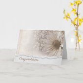 Daisy Bouquet Wedding Herzlichen Glückwunsch Karte (Gelbe Blume)