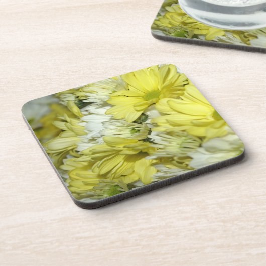 Daisy Bouquets Getränkeuntersetzer (Linke Seite)