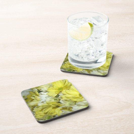 Daisy Bouquets Getränkeuntersetzer (Rechte Seite)