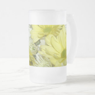 Daisy Bouquets Mattierte Glass-Bier-Tasse Mattglas Bierglas
