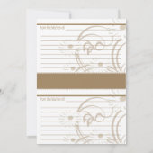 Daisy Brautparty Einladung (Rückseite)