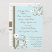 Daisy Brautparty Einladung (Vorne/Hinten)