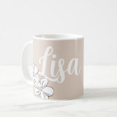 Daisy Bridesmaid Coffee Mug Kaffeetasse (Vorderseite Links)