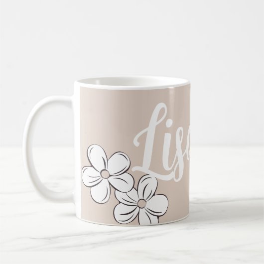 Daisy Bridesmaid Coffee Mug Kaffeetasse (Links)