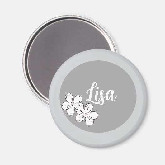 Daisy Bridesmaid Magnet (Vorderseite/Rückseite)