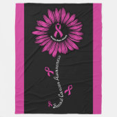 Daisy... Brustkrebs Fleecedecke (Vorderseite)