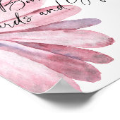 Daisy - BÜCHERKARTEN UND GIFTS-Poster Poster (Ecke)