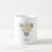 Daisy Bundle benutzerdefinierte Text-Tasse Kaffeetasse (Mittel)