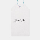 Daisy Bundle benutzerdefinierter Text Geschenkanhänger (Rückseite)