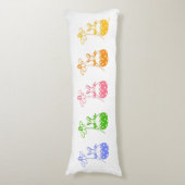 Daisy Bunny Body Kissen (Vorderseite Vertikal)