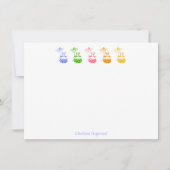 Daisy Bunny Mitteilungskarten (Vorderseite)