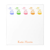 Daisy Bunny Notizblock (Vorderseite)