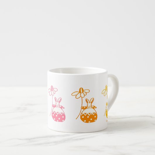Daisy Bunny "Small" Cup Espressotasse (Vorderseite Rechts)