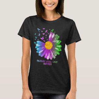 Daisy Butterfly Metastatic Breast Cancer Awareness T-Shirt
