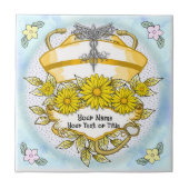 Daisy caduceus Krankenschwester Fliese (Vorderseite)