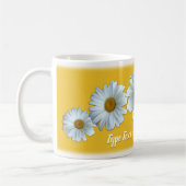 Daisy Candles Custom Daisy Blume Candle Kaffeetasse (Links)