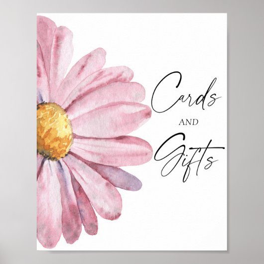 Daisy - CARDS UND GIFTS-Poster Poster (Vorne)