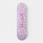 Daisy Cartoon Painting Skateboard (Vorne)