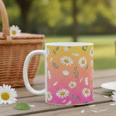 Daisy ceramic mug , Daisy coffee cups  Kaffeetasse