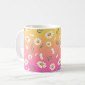 Daisy ceramic mug , Daisy coffee cups  Kaffeetasse (Vorderseite Links)