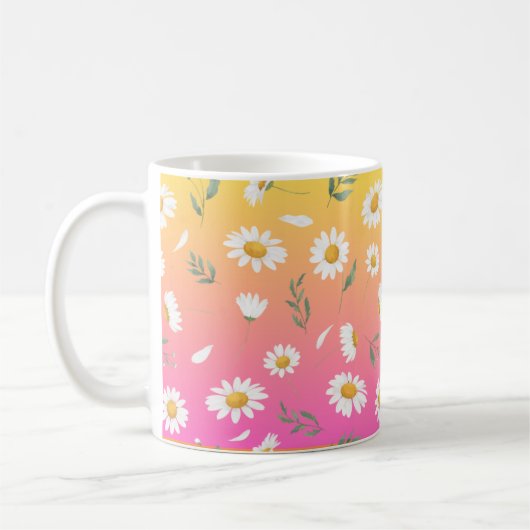 Daisy ceramic mug , Daisy coffee cups  Kaffeetasse (Links)