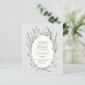 Daisy Chain Greenery Inspirierte Haushaltshochzeit (Stehend Vorderseite)