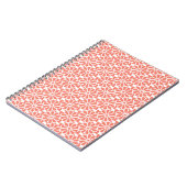 Daisy Chain - Notebook (Coral) Notizblock (Linke Seite)