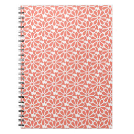 Daisy Chain - Notizbuch (Coral) Notizblock